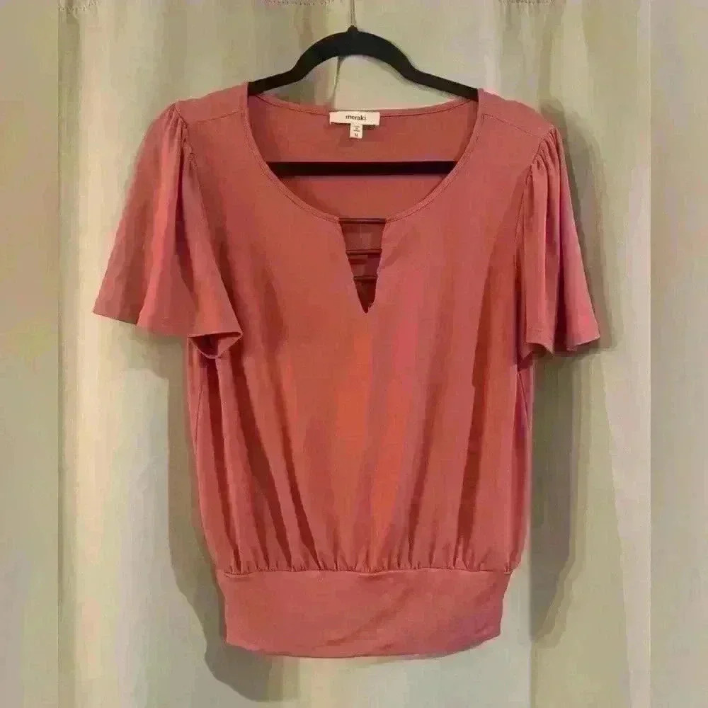 Women’s Pink Meraki Blouse